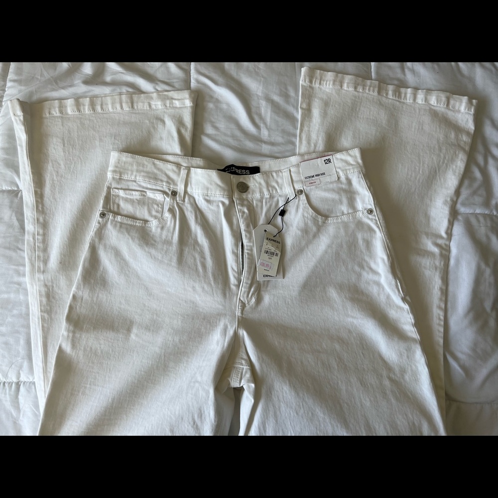 Express extreme high rise jeans